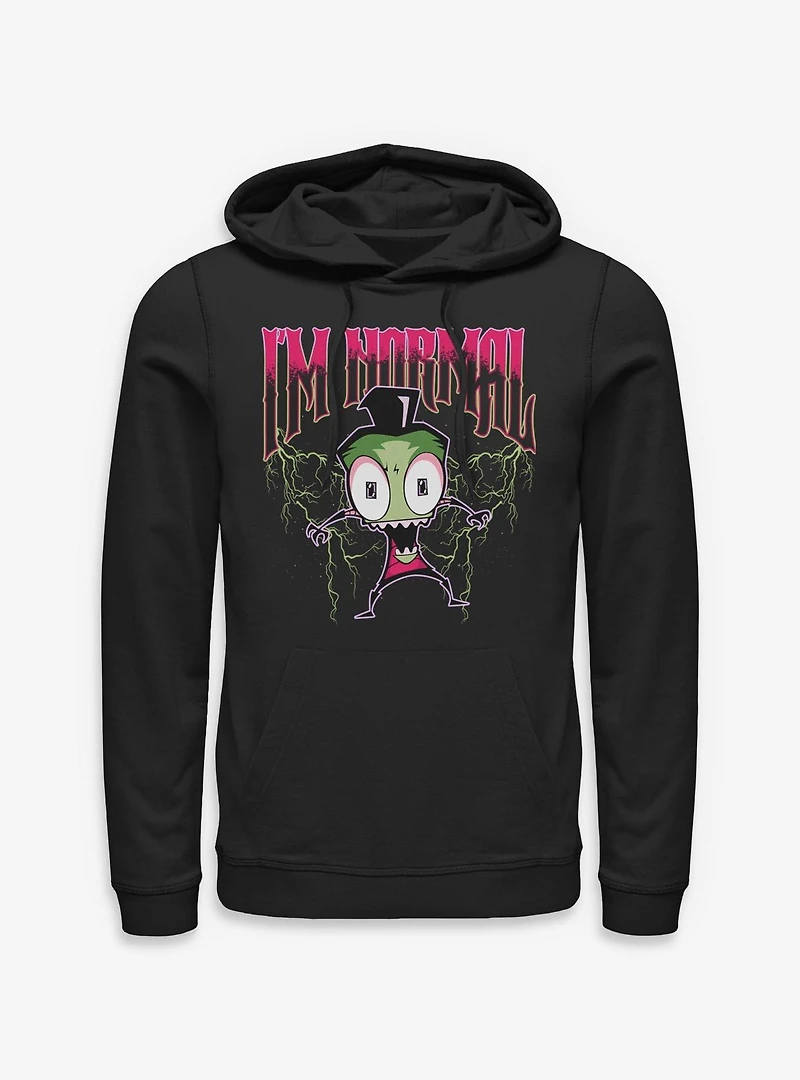 Invader ZIM I'm Normal Hoodie