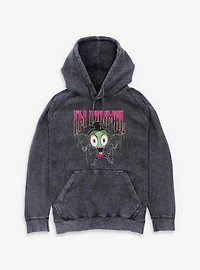 Invader ZIM I'm Normal Mineral Wash Hoodie
