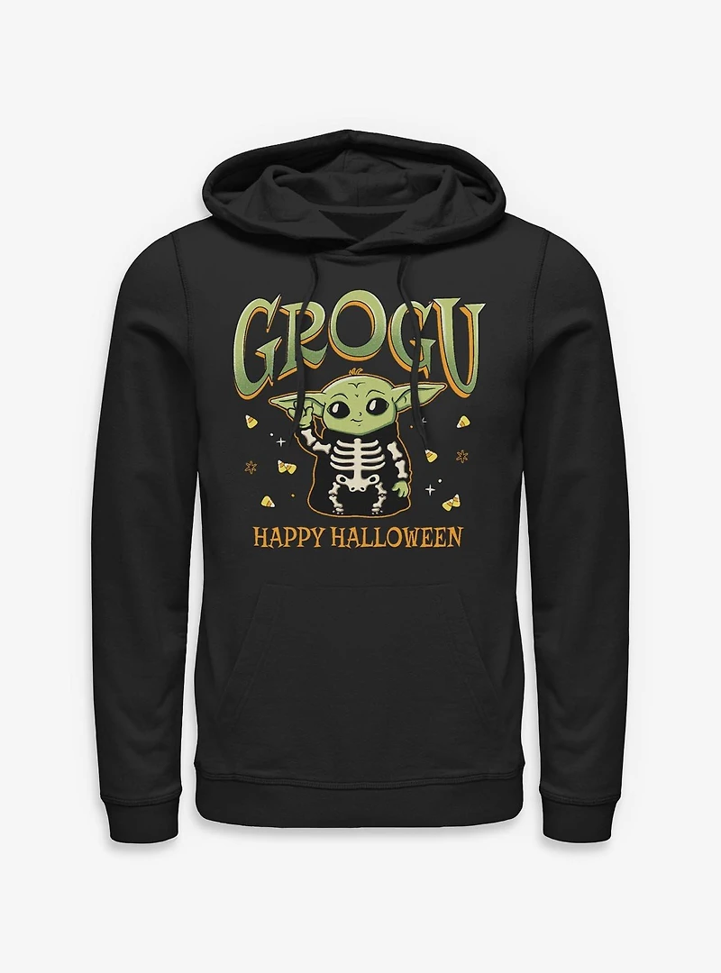 Star Wars The Mandalorian Grogu Happy Halloween Hoodie