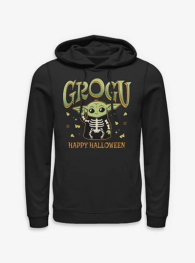Star Wars The Mandalorian Grogu Happy Halloween Hoodie