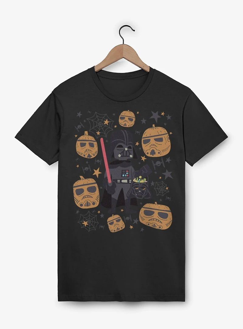 Star Wars Darth Vader & Stormptrooper Pumpkins T-Shirt