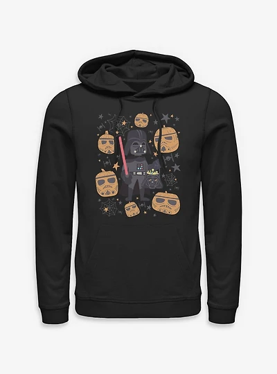 Star Wars Darth Vader & Stormptrooper Pumpkins Hoodie