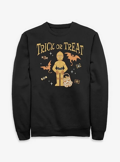 Star Wars C-3PO Trick Or Treat Sweatshirt