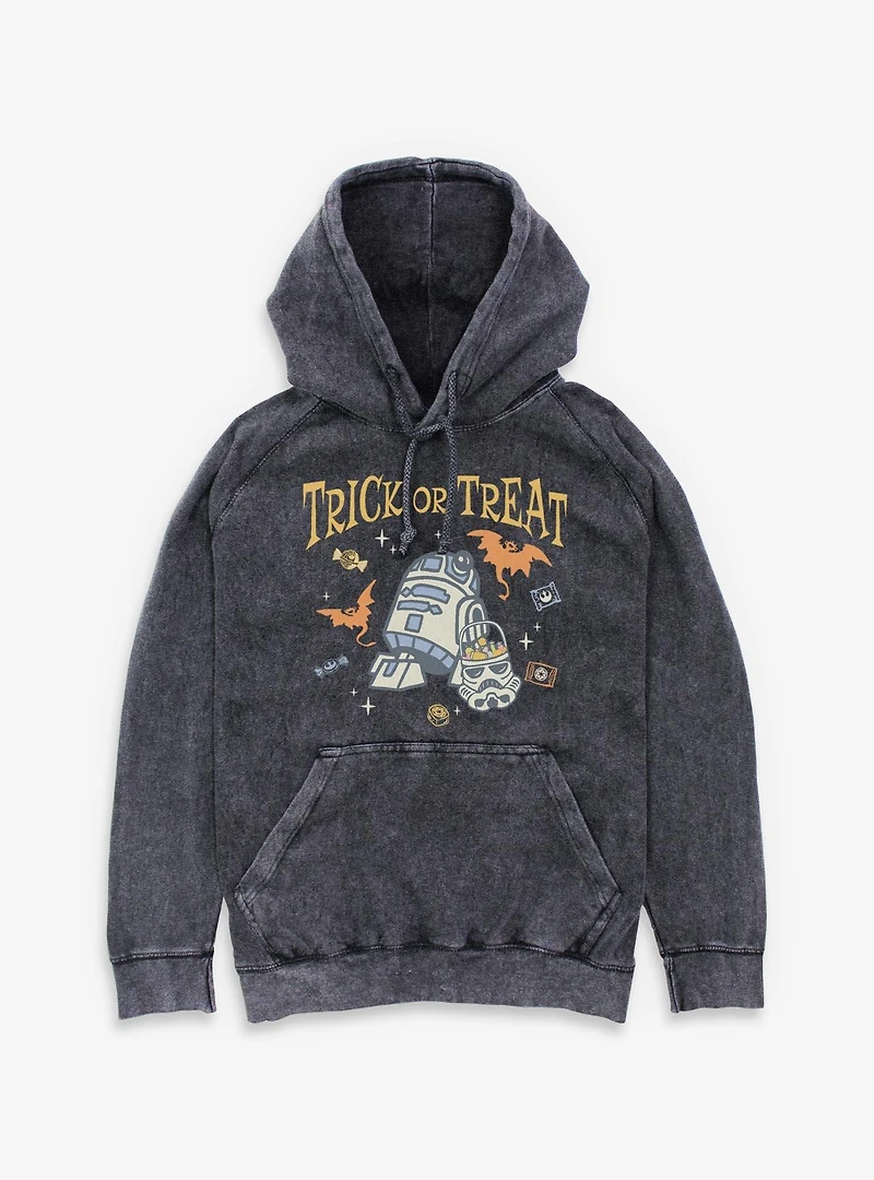 Star Wars R2-D2 Trick or Treat Mineral Wash Hoodie