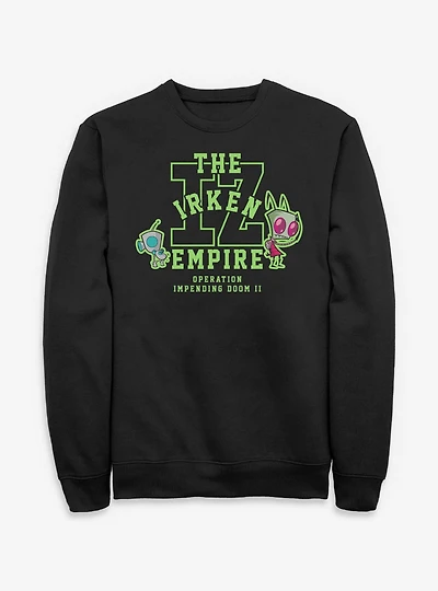 Invader ZIM The Irken Empire Collegiate Style Sweatshirt