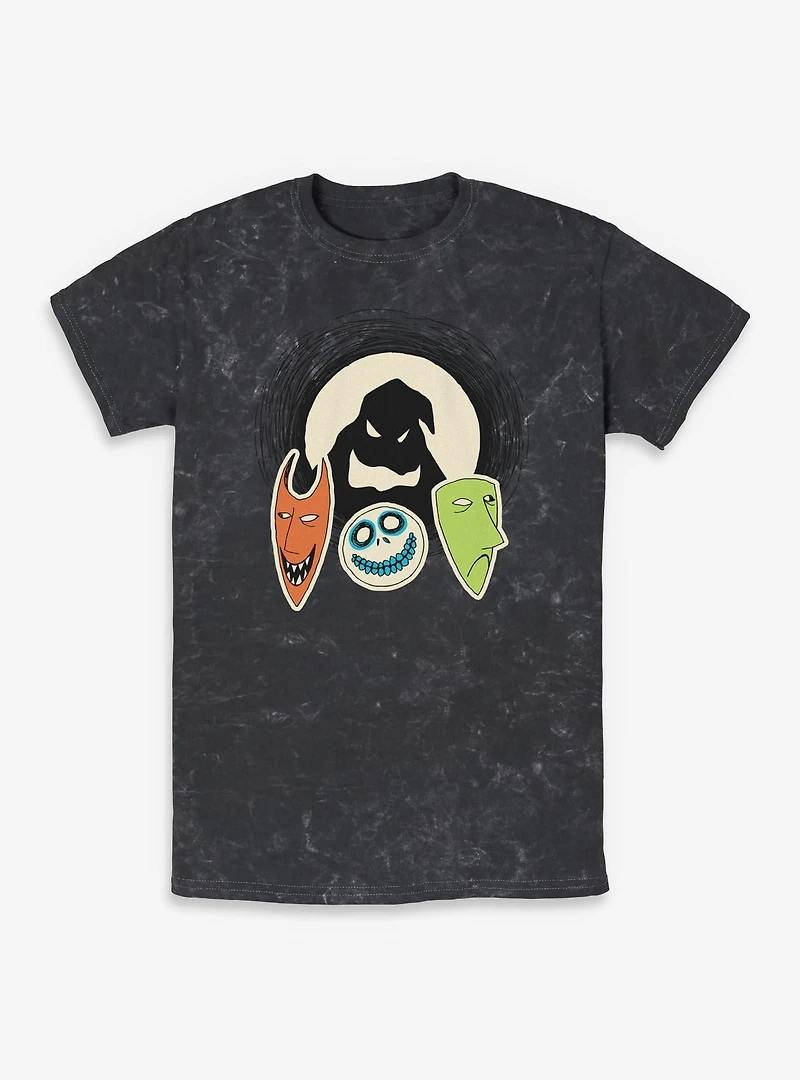 The Nightmare Before Christmas Oogie Boogie And Friends Mineral Wash T-Shirt
