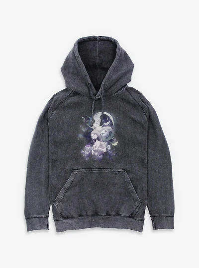 The Nightmare Before Christmas Under Moonlight Group Mineral Wash Hoodie