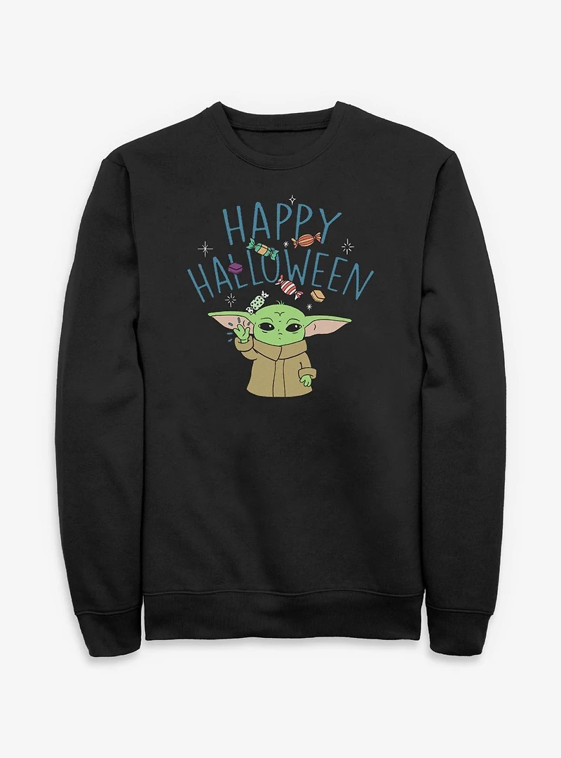 Star Wars The Mandalorian Happy Halloween Grogu Sweatshirt