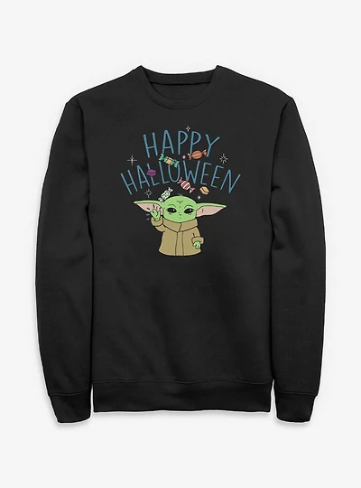 Star Wars The Mandalorian Happy Halloween Grogu Sweatshirt