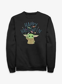 Star Wars The Mandalorian Happy Halloween Grogu Sweatshirt