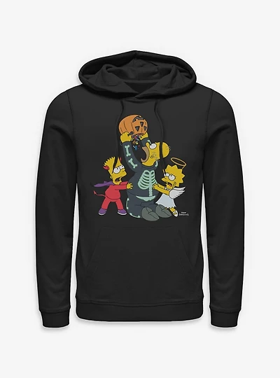 The Simpsons Ready For Halloween Candy Hoodie