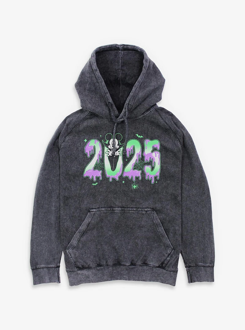Disney Mickey Mouse Spooky Year 2025 Mineral Wash Hoodie
