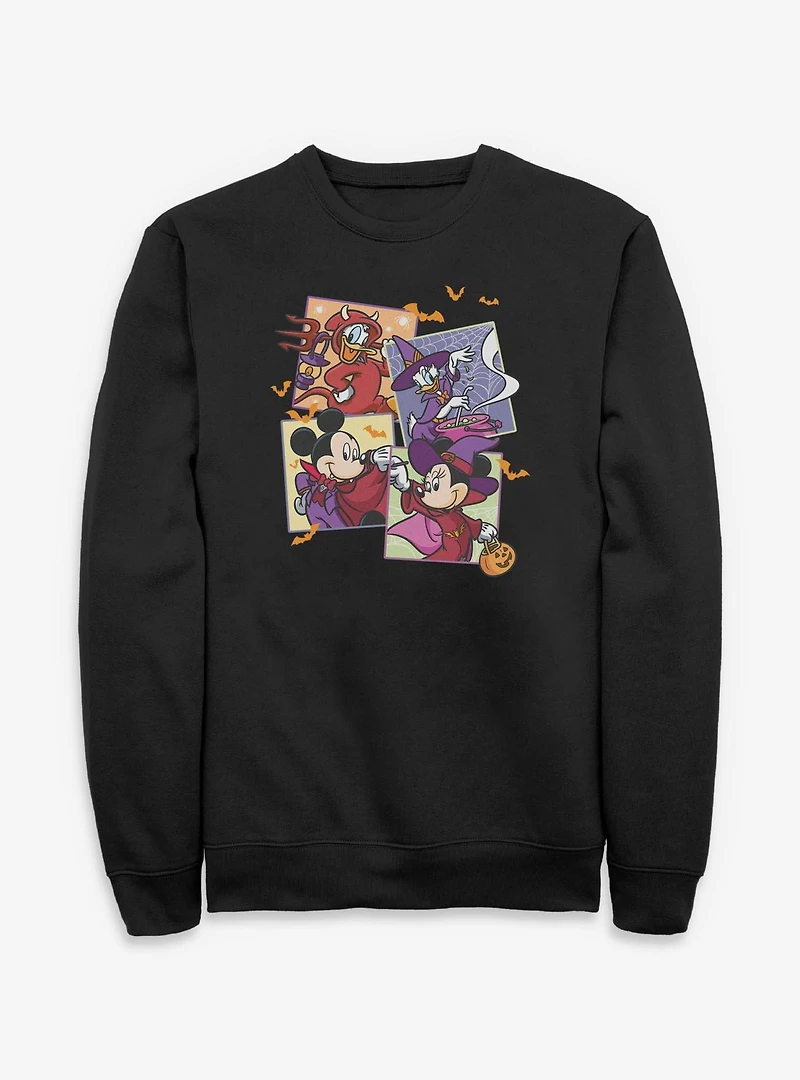 Disney Mickey Mouse & Friends Spooky Pictures Sweatshirt