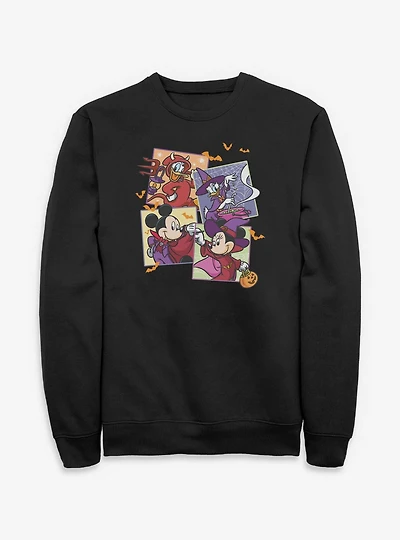 Disney Mickey Mouse & Friends Spooky Pictures Sweatshirt