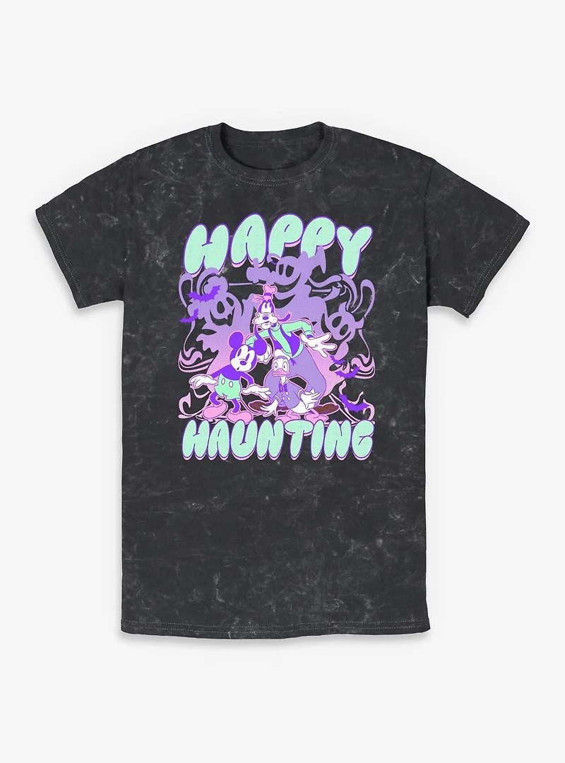 Disney Mickey Mouse & Friends Happy Haunting Mineral Wash T-Shirt