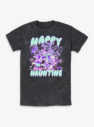 Disney Mickey Mouse & Friends Happy Haunting Mineral Wash T-Shirt