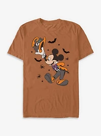 Disney Mickey Mouse Spooky Vibes Garment Dye T-Shirt