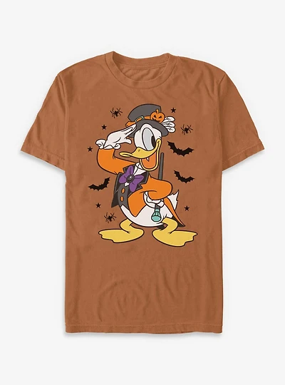 Disney Donald Duck Spooky Vibes Garment Dye T-Shirt