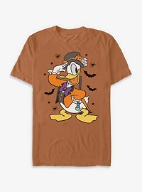 Disney Donald Duck Spooky Vibes Garment Dye T-Shirt