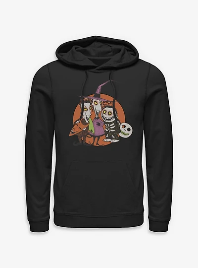 The Nightmare Before ChristmasTroublemakers Trio Lock Shock Barrel Hoodie