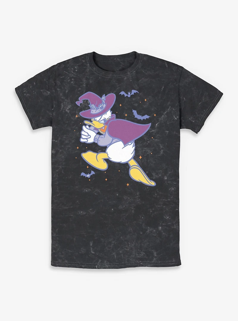 Disney Donald Duck Haunted Mineral Wash T-Shirt