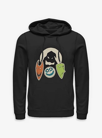 The Nightmare Before Christmas Oogie Boogie And Friends Hoodie