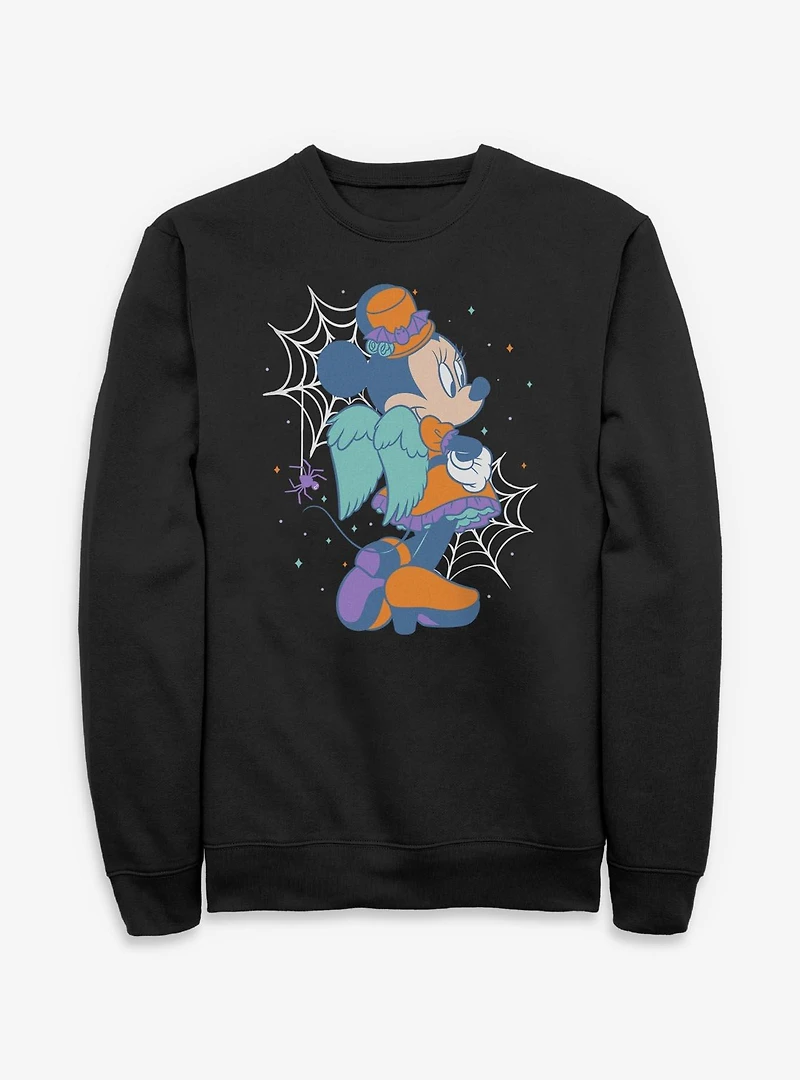 Disney Minnie Mouse Haunted Vibes Sweatshirt