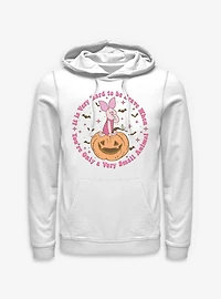 Disney Winnie The Pooh Piglet Very Hard To Be Brave Spooky Hoodie