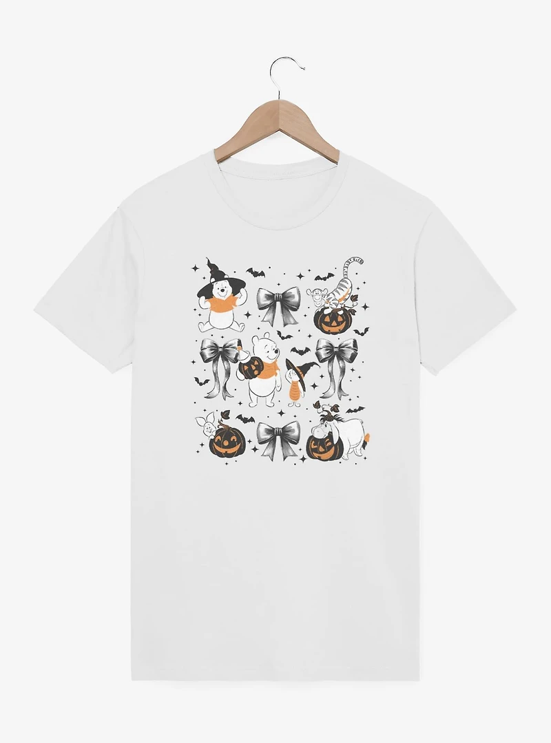 Disney Winnie The Pooh Spooky Bows & Bats T-Shirt