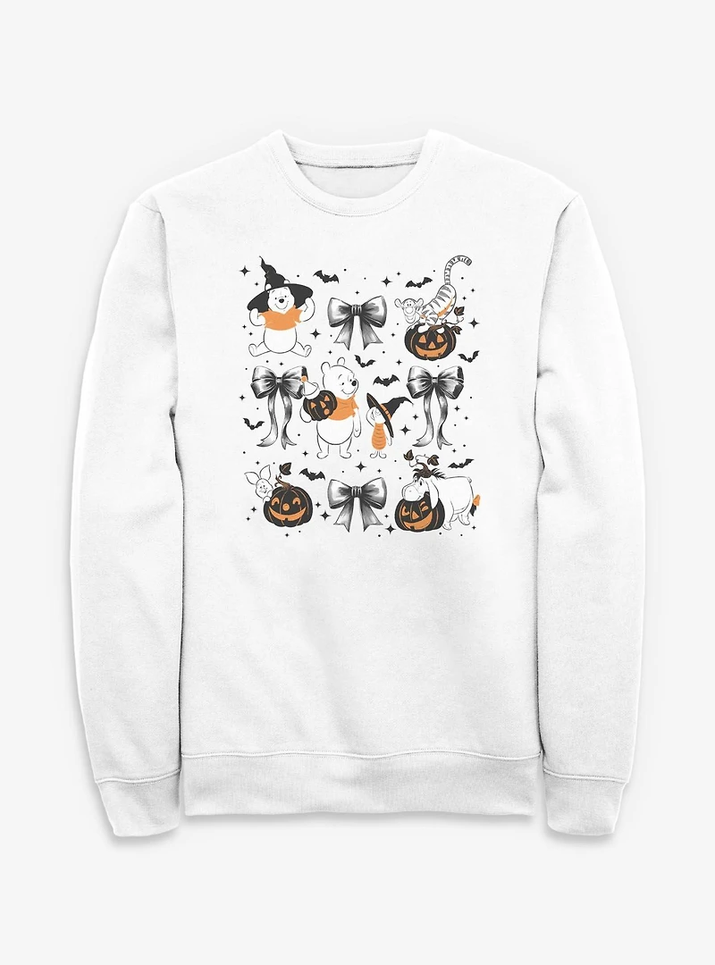 Disney Winnie The Pooh Spooky Bows & Bats Sweatshirt