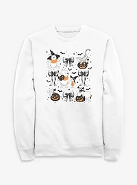 Disney Winnie The Pooh Spooky Bows & Bats Sweatshirt