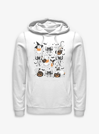 Disney Winnie The Pooh Spooky Bows & Bats Hoodie