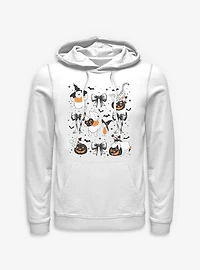 Disney Winnie The Pooh Spooky Bows & Bats Hoodie