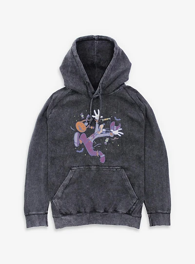 Disney Goofy Haunted Mineral Wash Hoodie