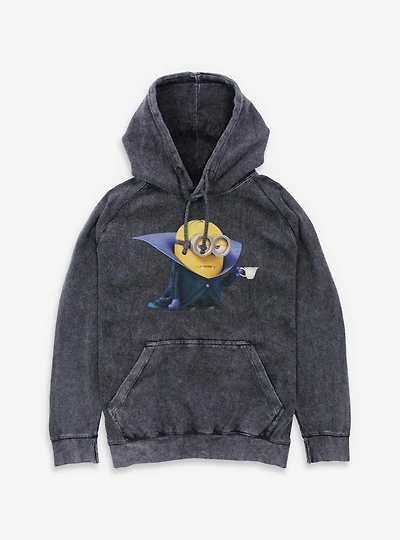 Minions Minion Dave  Vamp Mineral Wash Hoodie