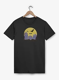 Minions Spooky Tombstone Cemetery T-Shirt