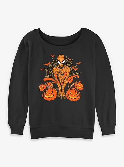 Marvel Spider-Man Spideyween Senses Womens Slouchy Sweatshirt