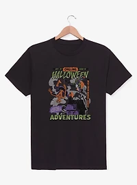 Marvel Spider-Man Chilling Halloween Adventures Comic Style Cover T-Shirt