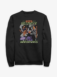 Marvel Spider-Man Chilling Halloween Adventures Comic Style Cover Sweatshirt