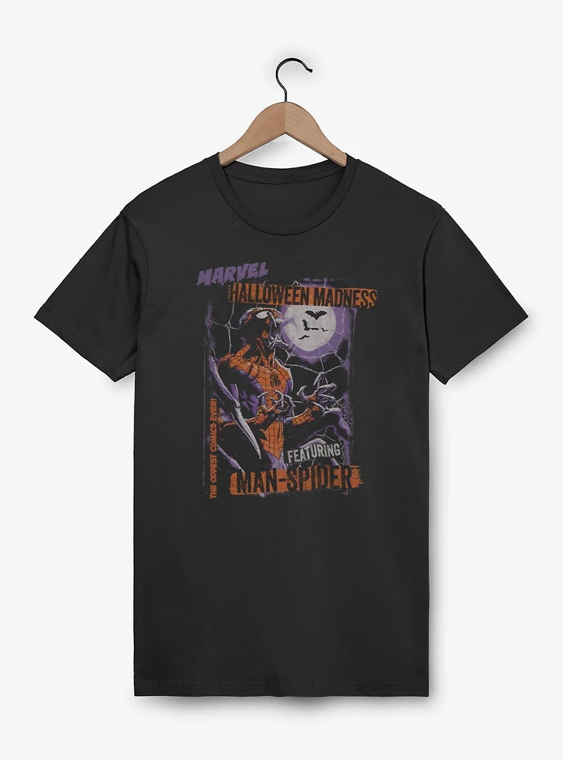 Marvel Spider-Man Halloween Madness Comic Style Cover T-Shirt