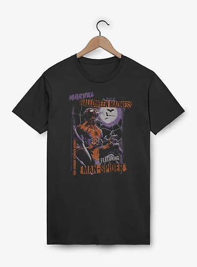 Marvel Spider-Man Halloween Madness Comic Style Cover T-Shirt