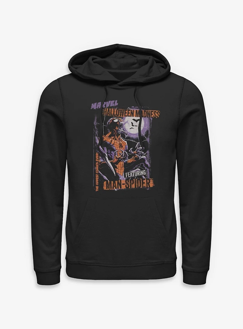 Marvel Spider-Man Halloween Madness Comic Style Cover Hoodie