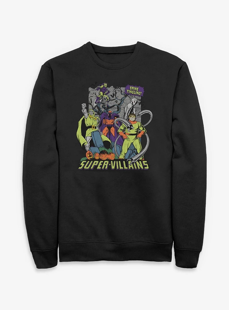 Marvel Super Villains Halloween Sweatshirt