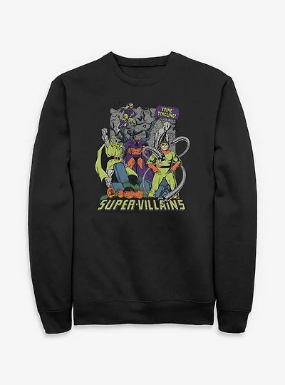 Marvel Super Villains Halloween Sweatshirt