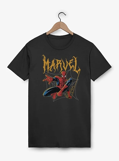 Marvel Spider-Man Spooky Spider Swing T-Shirt