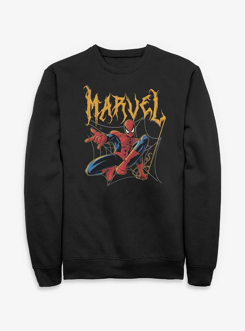 Marvel Spider-Man Spooky Spider Swing Sweatshirt