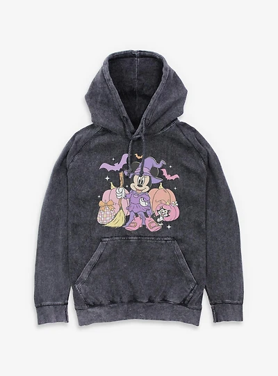 Disney Minnie Mouse Haunted Mineral Wash Hoodie