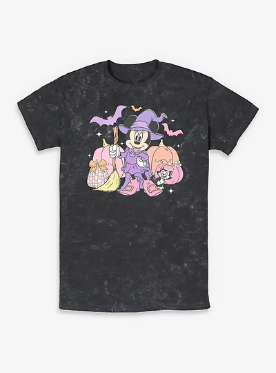Disney Minnie Mouse Haunted Mineral Wash T-Shirt