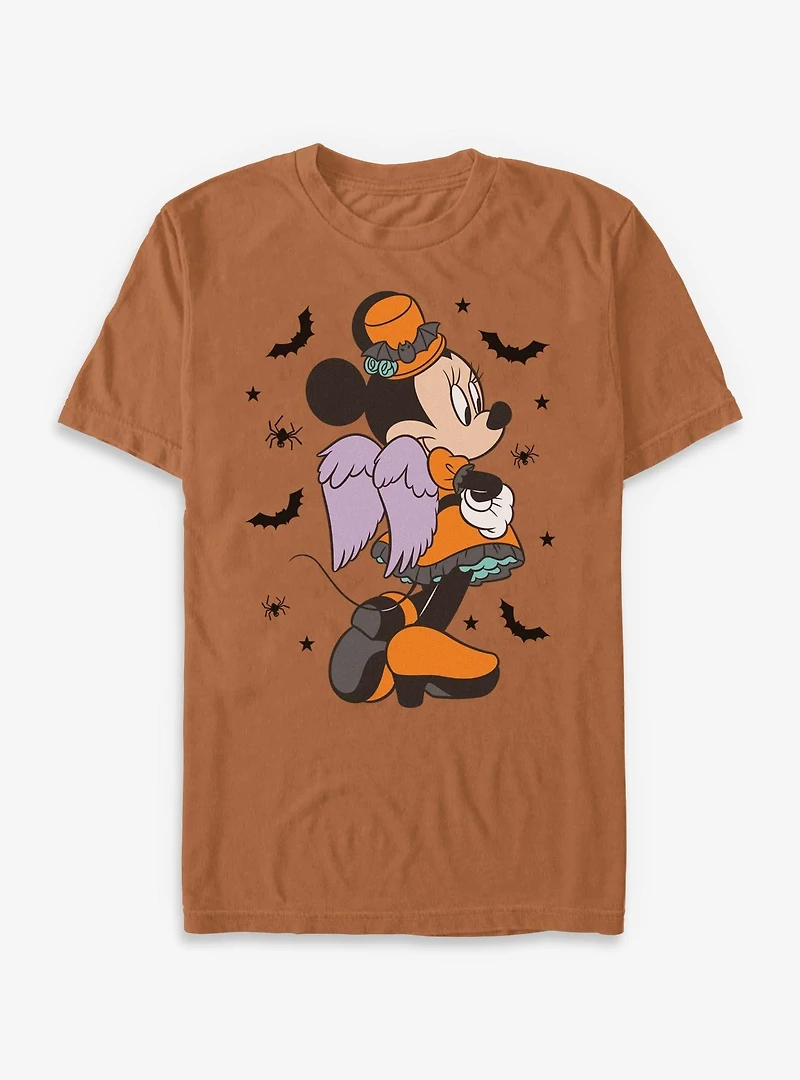 Disney Minnie Mouse Spooky Vibes Garment Dye T-Shirt