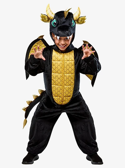 Black Dragon Zipsters Youth Costume